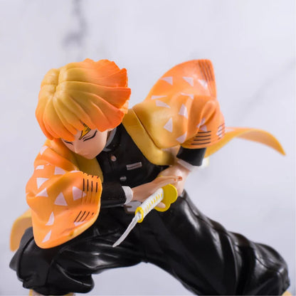 Zenitsu Agatsuma Action Figure – 15cm Anime Collectible | Demon Slayer