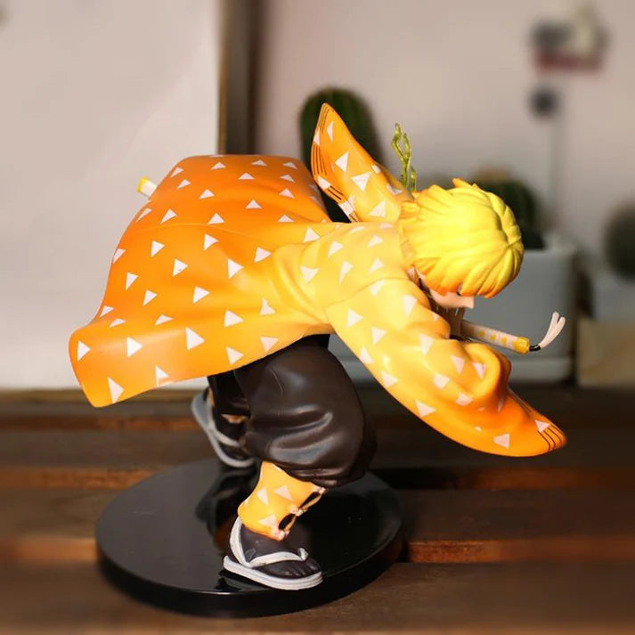 Zenitsu Agatsuma Action Figure – 15cm Anime Collectible | Demon Slayer